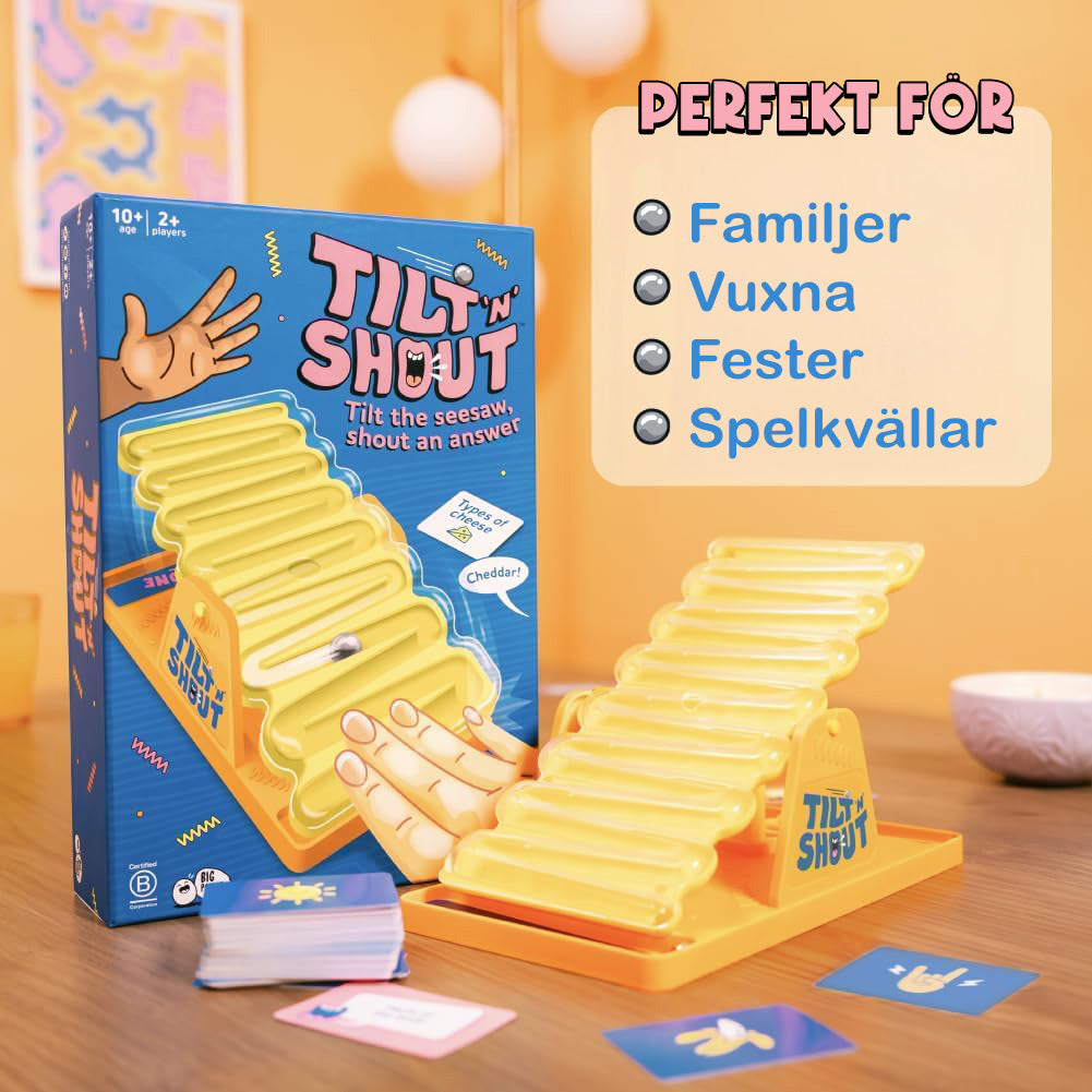 Alfabetsbutikens™️ Tilt n shout