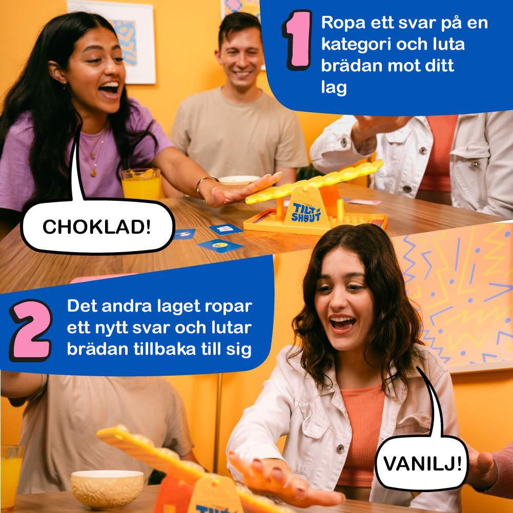 Alfabetsbutikens™️ Tilt n shout