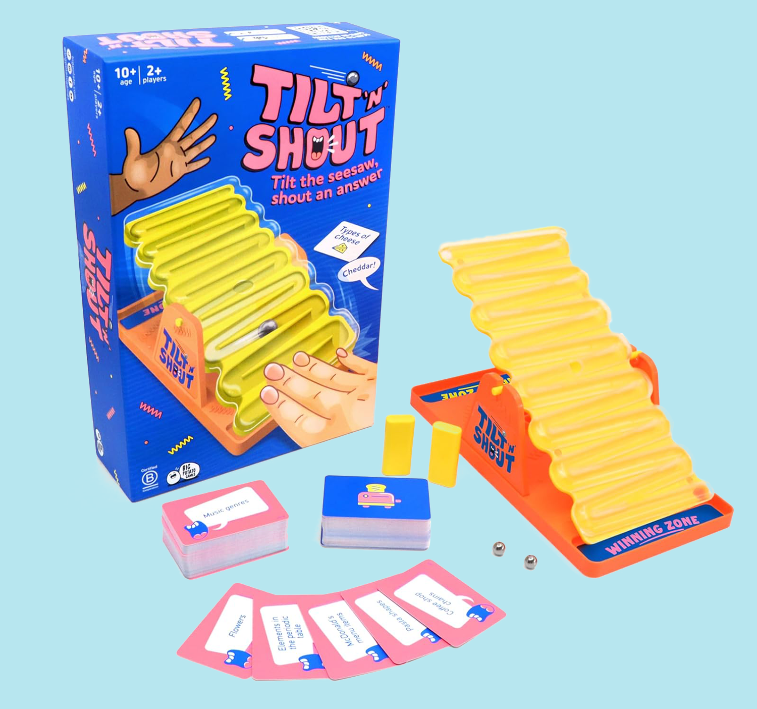 Alfabetsbutikens™️ Tilt n shout